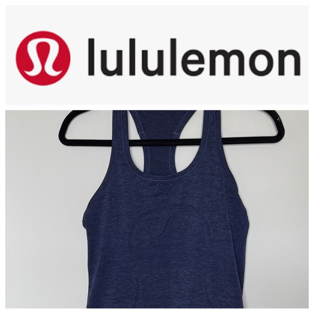 lululemon athletica Deep Blue Tank Top